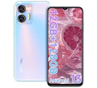 OUKITEL C36 Mobile Phones SIM Free Unlocked 12GB RAM 128GB ROM Upgrade Version Android 13 Smartphone, Octa-Core, 5150mAh battery, 6.56 inch HD+ Display, 4G Dual SIM, Face ID&Fingerprint, GPS