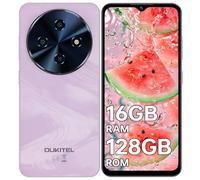 OUKITEL C5 SIM-Free & Unlocked Mobile Phones - 16(4+12) GB+128GB/TF 1TB Smartphone, 6.52" Display, 13MP Camera, 5000mAh, Dual SIM 4G Android 14 Phone, Face ID/GPS/3.5mm Jack/5G WiFi|BT5.0, Pink