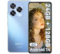 OUKITEL C50 5G Smartphone- Android 14 Mobile phone 5150mAh Battery & 10W，24GB + 128GB(1TB) Gaming phone,6.8" HD+ Display, 50MP+5MP Camera, Sim-Free & Unlocked Mobile Phones, FaceID/Fingerprint/GPS/OTG