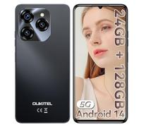 OUKITEL C50 Mobile phones 5g - Android 14 phone 24GB+128GB (1TB), 50MP+5MP Camera, 6.8" HD+ Display Phones, 5150mAh Battery&10W, Sim-Free & Unlocked Mobile Phones, FaceID/Fingerprint/GPS/OTG