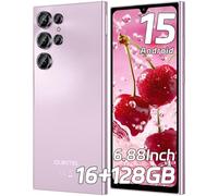 OUKITEL C61 SIM-Free & Unlocked Mobile Phones 2025- Android 15, 6.88" Display Smartphone, 16GB+128GB/1TB, 5150mAh Battery Phone, 13MP Camera, 4G Dual Sim/Fingerprint/Face Unlock/GPS/BT5.0, Purple