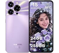 OUKITEL C69 SIM-Free & Unlocked Mobile Phones - Android 15 Phone, 7.2" Display Smart Phone, 24GB+256/1TB, 6000mAh Phones, 64+8MP, 4G Dual SIM, Fingerprint/Face ID/NFC/OTG/GPS(Purple)