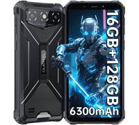 OUKITEL G3 Rugged Smartphone, 6" HD Display, 16GB RAM + 128GB ROM, 6300mAh in Black OUKITEL Black