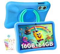 OUKITEL OT6 Kids Tablet - 10.1-inch Display Android 13 for Kids 16GB RAM 64GB ROM, 8000mAh Parental Control Children's Tablet with Kid-Proof Case & Pen, Green(WiFi Version)