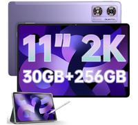 OUKITEL OT8 Tablet 11 Inch - 30GB RAM 256GB ROM Android 13 Tablets 8800mAh, Octa-Core Gaming Tablet With Pen, 13MP+8MP Camera,Speaker*4 | TÜV | GPS | OTG | 2K Screen | TF 1TB, Purple