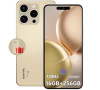OUKITEL P1 Mobile Phones Android 14, 6.7" FHD+ AMOLED Display Smart Phone 24GB RAM+256GB ROM/2TB, Octa Core, 5150mAh 50MP+32MP, 4G Dual SIM Free Unlocked, Fingerprint&Face ID/GPS/NFC/OTG, Gold