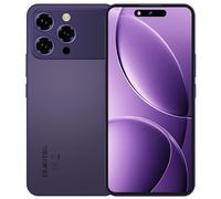 OUKITEL P1 Pro Mobile Phones - Android 15 Smartphone,256 GB: 6.7-inch with 120Hz dynamic island display,50MP+32MP Camera,6nm chip G100,Built-in fingerprint,1080 * 2400 Resolution,4G Dual, NFC, Purple