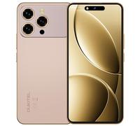 OUKITEL P1 Pro Mobile Phones - Android 15 Smartphone,256 GB: 6.7-inch with 120Hz dynamic island display,50MP+32MP Camera,6nm chip G100,Built-in fingerprint,1080 * 2412 resolution,4G Dual, NFC, Gold