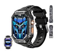 OUKITEL Smart Watch for Men, 1000 mAh Smart Watches with Step Counter 2.13" AMOLED Touch Screen Fitness Watch, Heart Rate Sleep Monitor, 100+ Sports Modes, IP68 Waterproof Smartwatch
