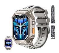 OUKITEL Smart Watch for Men, 1000mAh Smartwatch with Step Counter 2.13" AMOLED Touch Screen Fitness Watches, Heart Rate Sleep Monitor, 100+ Sports Modes, IP68 Waterproof