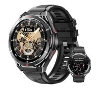 OUKITEL Smart Watch for Men GPS, 1.43" AMOLED Display, 5ATM Waterproof Military Watch, 150+ Sport Modes, Fitness Activity Tracke with Compass Pedometer Sleep Monitor Heart Rate, for Android iOS