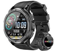 OUKITEL Smart Watch for Men, Mens Smart Watches 1.43" AMOLED, IP68 Waterproof Smartwatch with Bluetooth Call, Fitness Watch with Heart Rate SpO2 Sleep Monitor, 100+ Sports Mode, for Android iOS