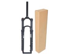 OUKMXSY 26/27.5/29in Suspension Front Fork, 120mm Travel 9mm Axle Straight 1-1/8" Mountain Bike Double Air Chamber Fork With Rebound Adjust