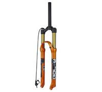 OUKMXSY 26/27.5/29inch Mountain Bike Suspension Fork,Aluminum Alloy 125mm Travel Quick Release Disc Brake Air Supension Front Fork Accessories