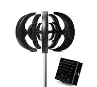 OUKMXSY 800W Vertical Axis Wind Turbine Generator Kit - Efficient 12V/24V Home Energy Solution, 3 Phase Windmill for Renewable Power, Color: 48V