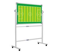 OUKMXSY Basketball White Board for Coaches, Magnetic Soccer Coaching Board, Volleyball Clipboard, with Stand and Universal Wheels, for Strategy Planning(2)