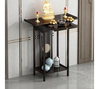 OUKMXSY Personal Shrine Altar Table for Buddha, Bamboo Cabinet, With Retractable Pull Plate, Prayer Corner Furniture, For Living Room, Bedroom, Office, Bathroom(80 * 40 100cm/31 15 39in)