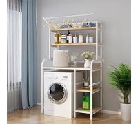 OUKMXSY Washer Rack,Washing Machine Shelf, Storage Rack Above Washing Machine, 3 Tier Laundry Room Rack, Utility Bathroom Organization Space