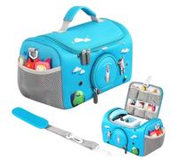 OUKNAK Carrying Case for Toniebox Starter Set, Storage Carrier Bag for Toniebox 2 Audio Player Carrying Box for Toniebox Accessories Travel Carrying Bag for Toniebox (Blue)