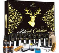 Oukzon Advent Calendar 2025 Men, 24 Days Top Christmas Calendar Beard Grooming Kit for Men Skin & Beard Care I Mens Beauty Advent Calendar, Christmas Gifts for Him, Dad, Boyfriend