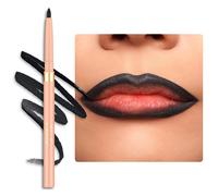 Oulac Black Lip Liner Pencil 2in1 Retractable Makup Crayon for Lipliner and Eyeliner Highly Pigmented Smooth Long Lasting and Waterproof Formula