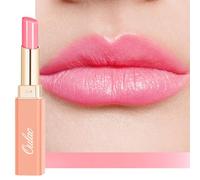 Oulac Bright Warm Pink Lipstick - Moisture Shine Hydrating Lipstick & Tinted Lip Balm for Dry Lips, Medium Coverage Lip Colour | Juicy Look, Glossy Finish, Vegan, Cruelty-Free, Bubblegum (26)