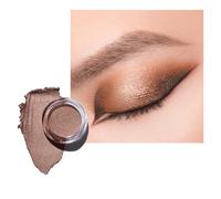 Oulac Glitter Eyeshadow Metallic Finish - High Impact Hazelnut Eyeshadow Waterproof | Up to 12 Hours Wear | Creates Eye-Catching Eye Make-up, Vegan, 06g Cream Color 22 Hazelnut Latte
