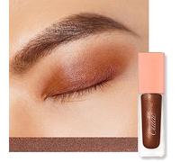 Oulac Liquid Eyeshadow Satin Finish - Multi-Use Brown Eyeshadow & Cream Bronzer | Blendable Smooth Eye Make-up, Crease-Resistant, Non-Greasy, Vegan, Cruelty-Free, Bronze (SA03)