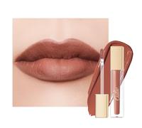 Oulac Matte Liquid Lipstick for Women, Brown Orange Tune Highly Pigmented Creamy Matte Lip Gloss,Rich Colour Formula with Vitamin E & Rose Oil, Waterproof, Long Lasting,Vegan (M04)