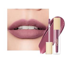 Oulac Matte Liquid Lipstick for Women, Purple Pink Lipsticks Long Lasting, Plum Lip Stain Waterproof, Creamy Texture Lip Colour with Rose Oil, Transferproof, Vegan Lipsticks M13