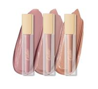 Oulac Nude Lipstick Set for Women, Matte Liquid Lipstick Long Lasting Red High Impact Creamy Matte Lip Gloss, Rich Colour Formula with Vitamin E & Rose Oil, Waterproof, Vegan