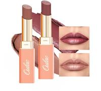 Oulac Satin Matte Lipstick Set - Long Lasting Lip Stick Kit, Full Coverage with Smooth Cream Texture Lip Colour, Moisturizing & Weightless Formula Lip Makeup, Vegan, 4.3g, (04+08)