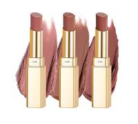 Oulac Soft Matte Lipstick Set 3PCS for Women-Waterproof Long Wear Lipsticks with Smooth Matte Finish,Highly Pigmented Formula,Weightless Non-Drying Lip Colour,Vegan Lip Makeup Set(02+04+06)