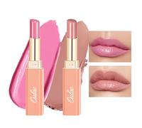 Oulac Warm Pink Lipstick Nude Pink Lipstick, Moisturising Lipsticks for Women, Glossy Finish, Juicy Look, Vegan (07/14)