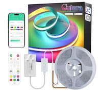 OULARA RGB Smart IC LED Strip Light Colour Changing Flexible COB LED Strip 10M WS2811 Addressable RGB Lights with APP Control/Music Mode,Work with Alexa/Google for Party Home DIY Lighting Projects