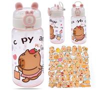 OULCLKH Capbar Straw Cup,Portable Sports Water Cup,Gym Water Bottle,50pcs Capbar Stickers Cute Animal Pet Stickers Waterproof,Waterbottle for Travel Picnic Camping Hiking