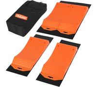 OULEME Tire Saver Ramps, 4 Pack with Anti-Slip Pads and Carry Bag, Tire Protector Ramps, Prevent Flat Spots Caused by Long Parking Storage for Luxury Sports Car RV Camper Motorhome Travel Trailer