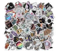 Ouligay 100PCS Witchy Boho Gothic Vinyl Waterproof Decorations Aesthetic Cool Magic Potions Stickers for Phone Laptop Water Bottle