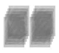 Ouligay 10pcs 11.8 X 7.8inch Flower Pot Hole Mesh Pad, Plastic Mesh Sheet, Keep Soil from Flowing Away,Bonsai DIY Drainage Netting Pot Bottom Grid Mat, Grey