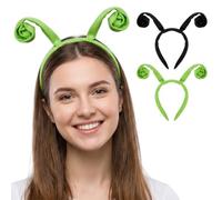 Ouligay 2Pcs Butterfly Antenna Headband Ladybug Festival Bug Antenna Headband for Women Adults Halloween Lady Bug Cosplay Costume Accessories Dress up Party Supplies