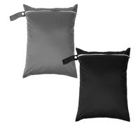 Ouligay 2Pcs Travel Laundry Bags Waterproof 40x30cm Large Dirty Clothes Bag for Traveling Dorm Camp Laundry Travel Bag for Suit Workout Swimming Yoga