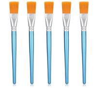 Ouligay 5PCS Acrylic Paint Brushes 0.83 Inch Flat Artists Paint Brushes Set