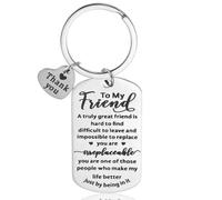 Ouligay Best Friend Keyring Gifts for Women, Best Friend Bestfriend Birthday Gifts For Friends Female Bff Bestie Long Distance Friendship Thoughtful Gift for Special Friends Graduation Colleagues