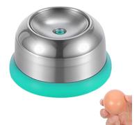 Ouligay Egg Piercer for Raw Eggs, Egg Hole Puncher for Bakery Kitchen Tools, Stainless Steel Egg Poker with Sturdy Base and Pin, Egg Peeler Tool for Hard Boiled Eggs