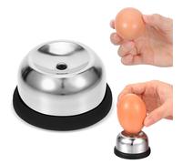 Ouligay Egg Piercer for Raw Eggs,Stainless Steel Egg Poker with Sturdy Base and Pin,Egg Peeler Tool for Hard Boiled Eggs,Egg Hole Puncher for Bakery Kitchen Tools