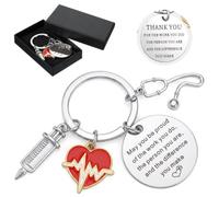 Ouligay Nurse Gifts for Women Keyring Nursing Gift for School Nurses Student Graduation Future Medical Practitioner Registered Nurse Appreciation Female Nurses Day W ifts Accessories