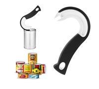 Ouligay Ring Pull Can Opener Tin Openers Jar Openers for Arthritis Hands J Shaped Kitchen Aid