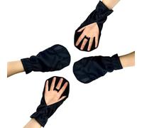OULIGET Hand Sun Protection Gloves for Women Loose Fit,UV Protector Breathable Comfortable Fingerless Gloves for Women Men Driving Fishing Riding Hiking Canoeing Rowing Outdoor,2 Pieces (Black)