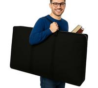 OULIGET Large Size Art Portfolio Bag,24 x 36 inches Light Weight Board Poster Storage Bag,Waterproof Student Carry Transport Bag for Artwork Sketching Drawing