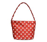 OULIGET Polka Dot Small Shoulder Bag, Stylish Tote Bag Hobo Handbags for Women,Underarm Purse with Magnetic Snap, Red